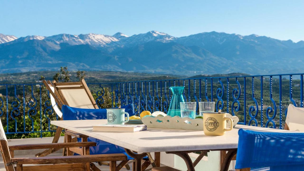 Villa Myrina With Sea View By Apokoronas-Villas Plaka  Esterno foto