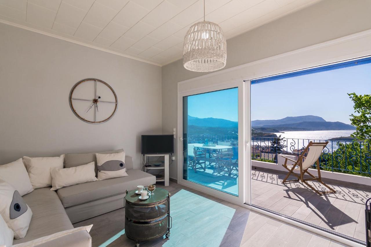 Villa Myrina With Sea View By Apokoronas-Villas Plaka  Esterno foto