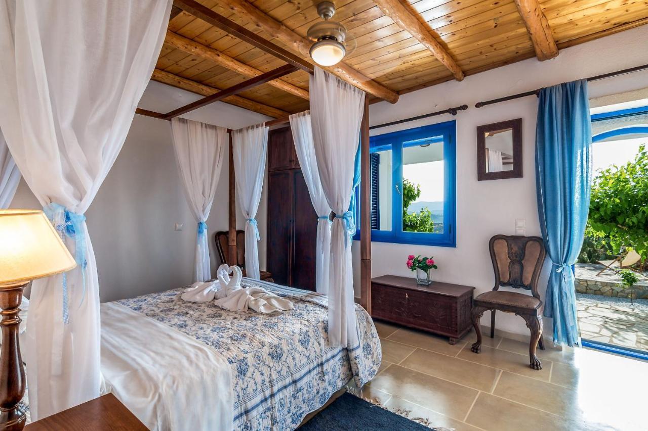 Villa Myrina With Sea View By Apokoronas-Villas Plaka  Esterno foto