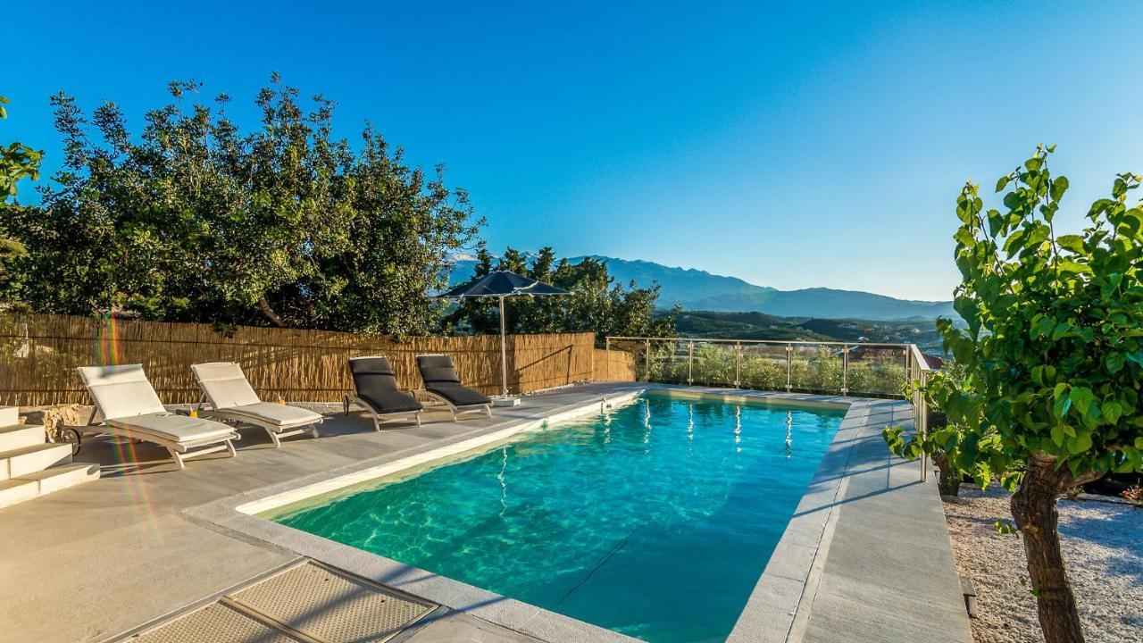 Villa Myrina With Sea View By Apokoronas-Villas Plaka  Esterno foto