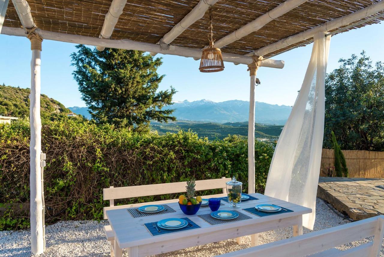Villa Myrina With Sea View By Apokoronas-Villas Plaka  Esterno foto