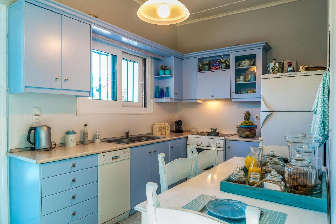 Villa Myrina With Sea View By Apokoronas-Villas Plaka  Esterno foto