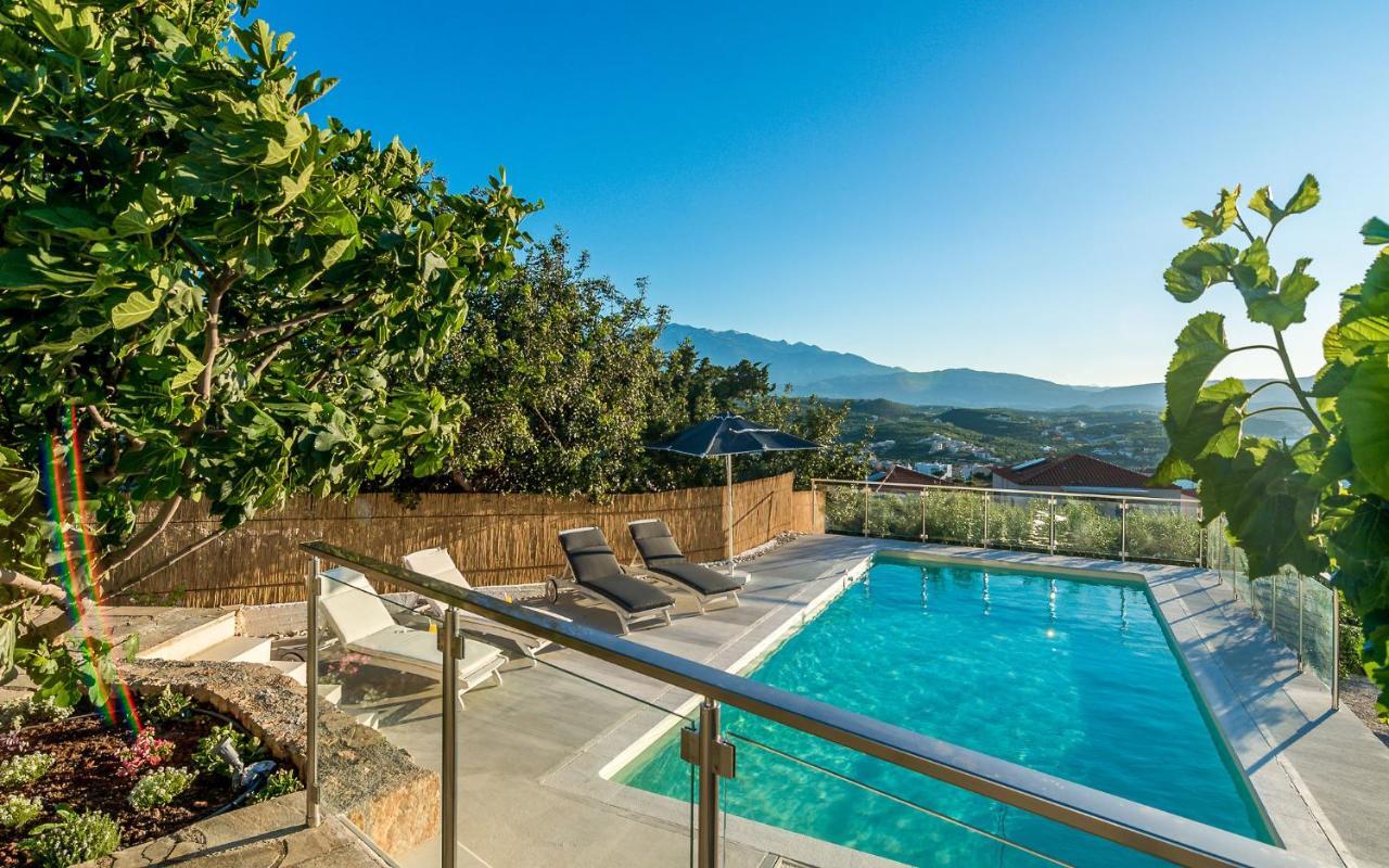 Villa Myrina With Sea View By Apokoronas-Villas Plaka  Esterno foto