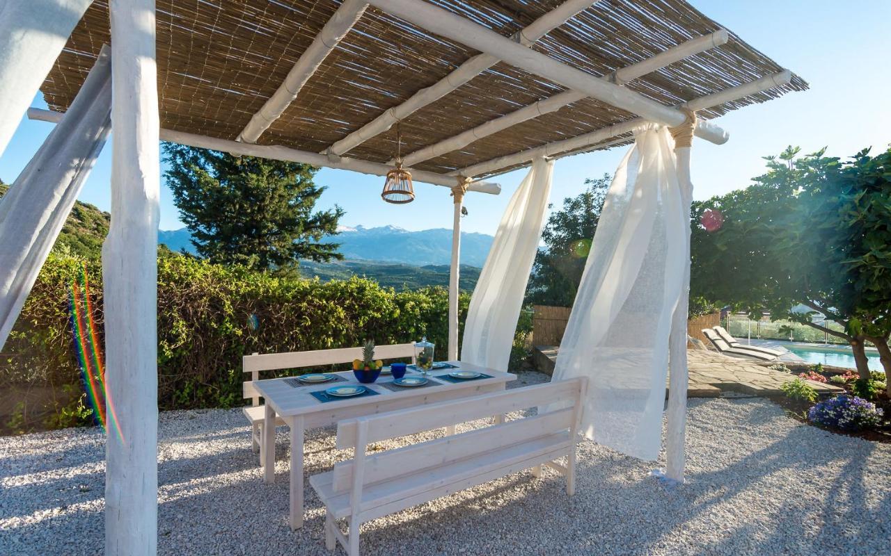 Villa Myrina With Sea View By Apokoronas-Villas Plaka  Esterno foto
